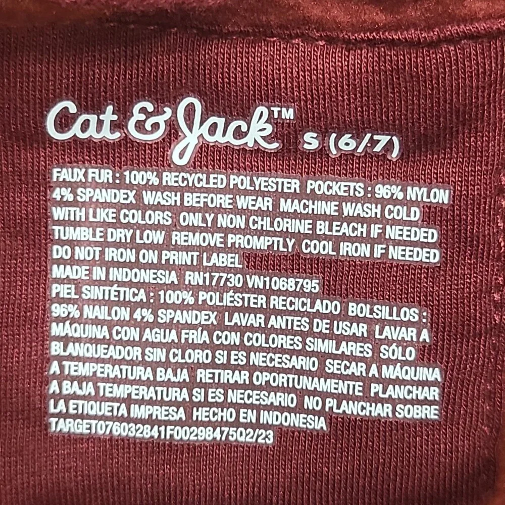 Cat & Jack boys faux